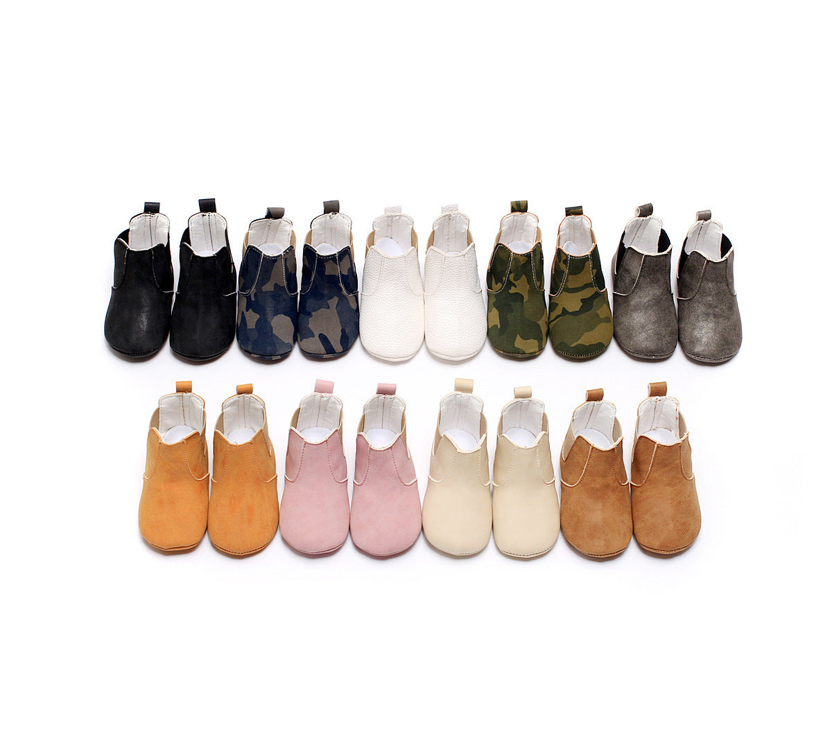 Adorable easy slip on boots for toddlers